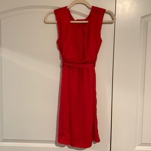 Red mini dress, Ya Los Angeles